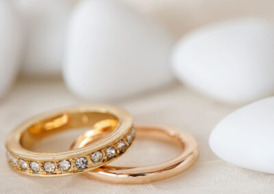 Gold wedding bands to marry your best friend